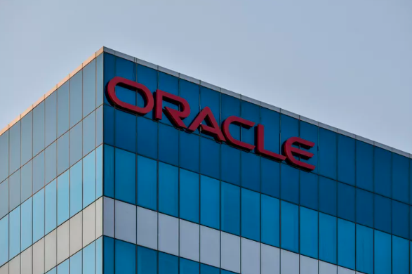 Oracle stock rises