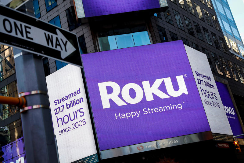 Roku stock climbs